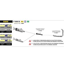 Silenciador escape Pro-Race titanio para BMW F900XR / R 20- Arrow