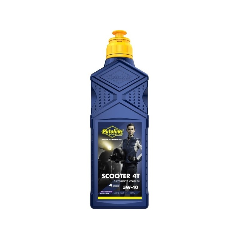 Aceite 5W-40 Putoline Scooter 4T 1L