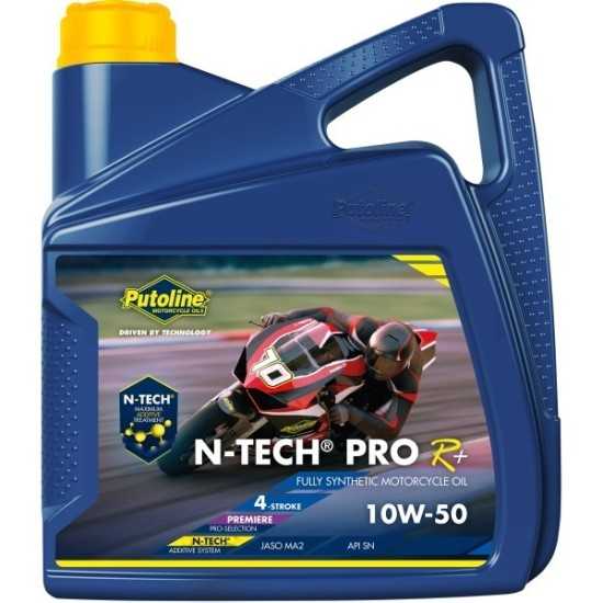 Garrafa Aceite 10W-50 PUTOLINE N-TECH PRO R+ 4L Garrafa Aceite 10W-50 PUTOLINE N-TECH PRO R+ 4L