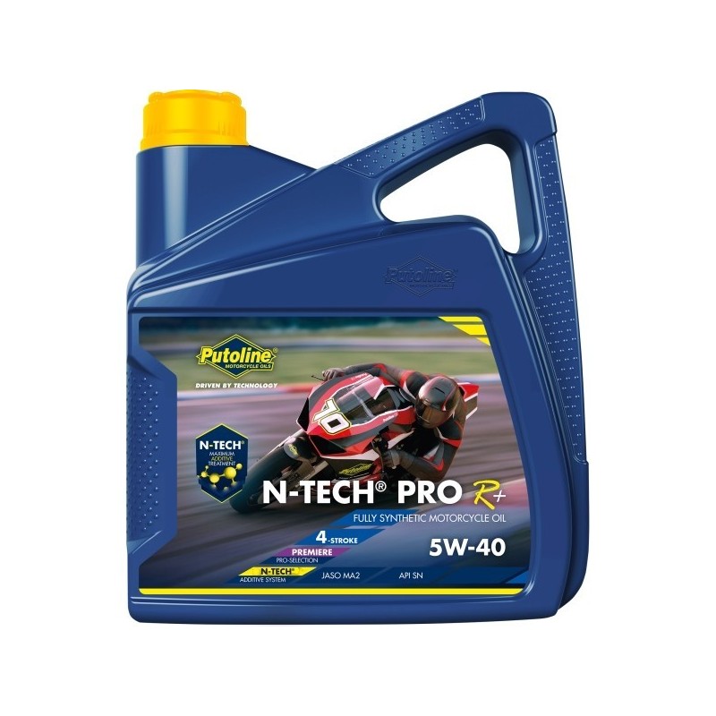 Garrafa Aceite 5W-40 PUTOLINE N-TECH PRO R+ 4L