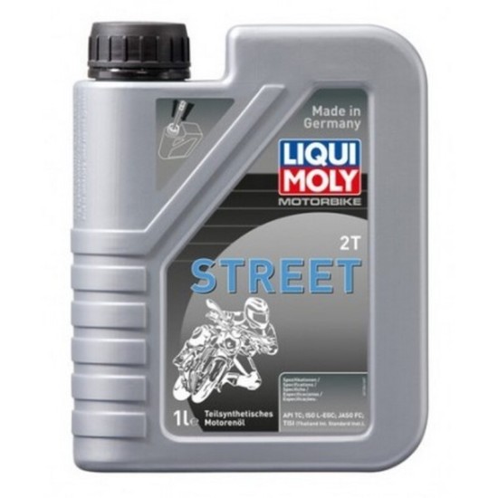 Botella 1L aceite Liqui Moly semi-sintético mezcla 2T