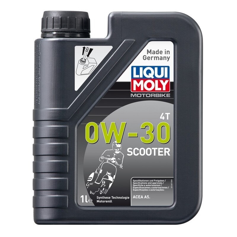 Bote 1L aceite Liqui Moly HC sintético 0W-30 Vespa