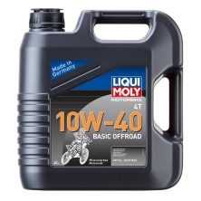 Garrafa 4L aceite Liqui Moly BASIC OFFROAD 10W-40