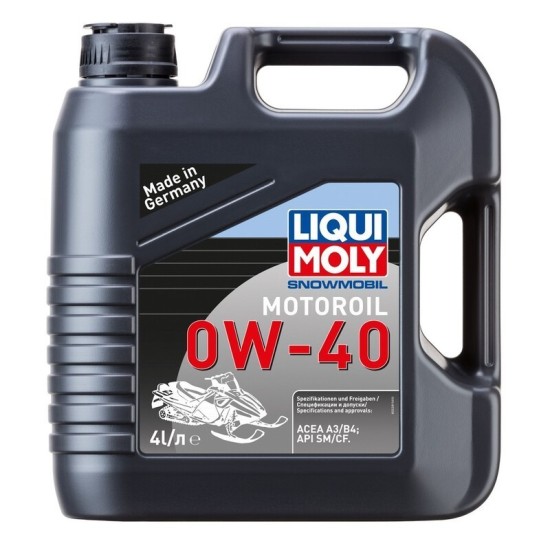 Garrafa 4L aceite Liqui Moly SNOWMOBIL 100% 0W-40 sintético