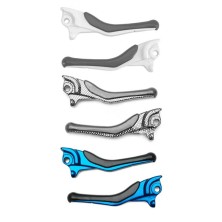 Juego de Manetas Aerox carbono / Blanco