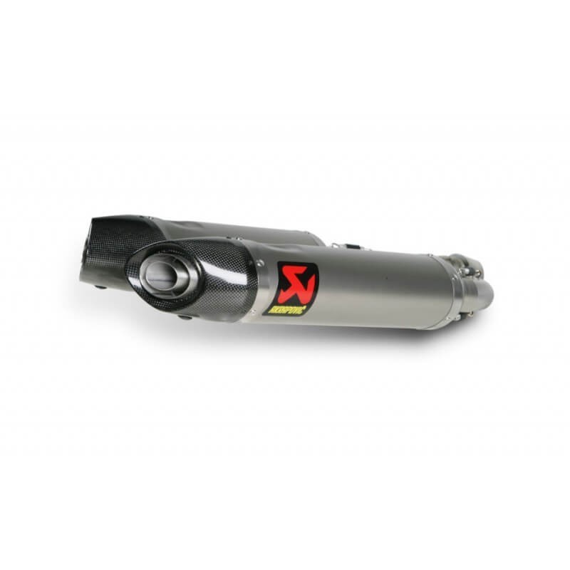 Escape Akrapovic Aprilia Shiver 750 2010 - 2016 Homologado