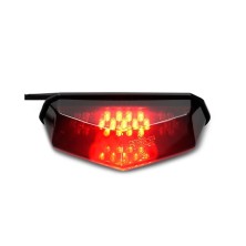 Faro trasero led con intermitentes negro homologado AllPro