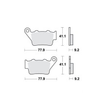 Pastillas de freno traseras estándar KTM Duke 125cc TRW