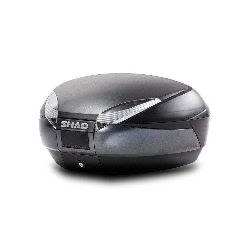 Baúl SHAD SH48DG Top Case - Gris oscuro y Negro