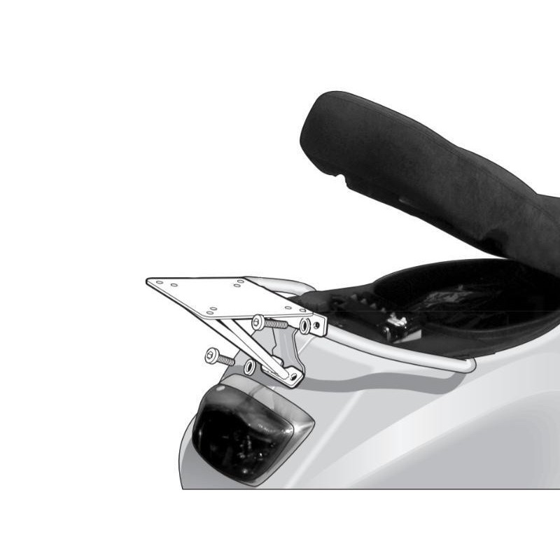 Fijaciones Top SHAD Piaggio LX50/125 05-08