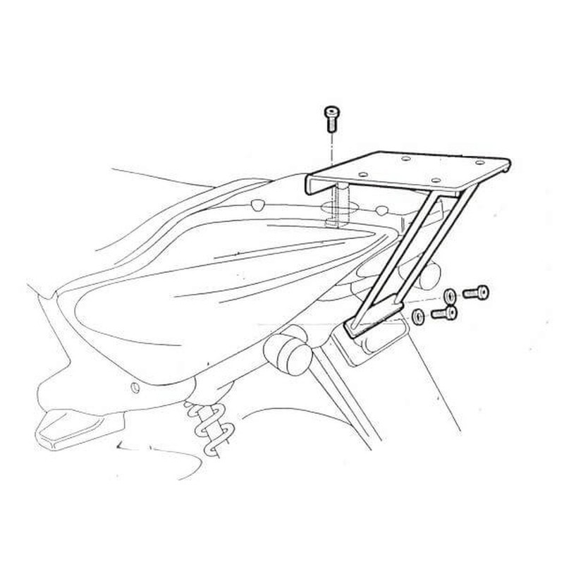 Fijaciones Top SHAD Yamaha AEROX 50 97