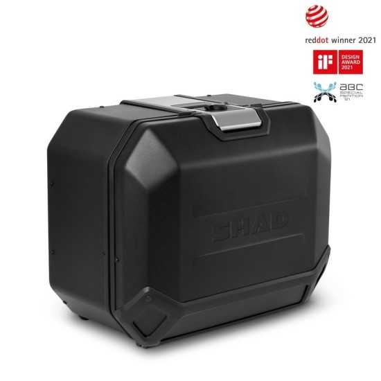 Maleta derecha alumino SHAD Terra Black 47L Maleta derecha alumino SHAD Terra Black 47L