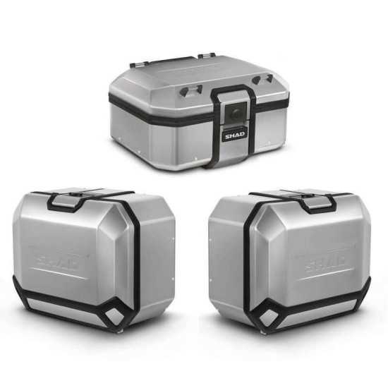 Pack maletas SHAD Terra 131L - Baúl 37L + Maletas 47L Pack maletas SHAD Terra 131L - Baúl 37L + Maletas 47L