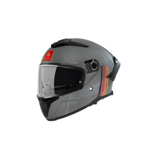 Casco Thunder 4 SV Mil Gris Mate MT Helmets