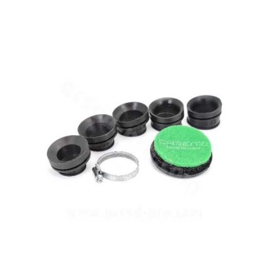 Filtro de aire l.40mm múltiples diámetros 28-32-36-39-43mm TNT Filtro de aire l.40mm múltiples diámetros 28-32-36-39-43mm TNT