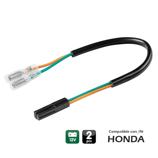 CONECTORES PARA INTERMITENTES 2 UDS PARA HONDA