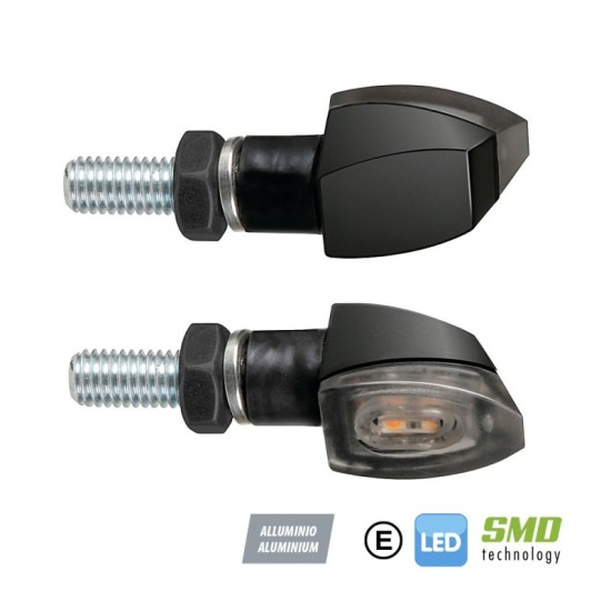 INTERMITENTES DE LED VOLT NEGRO