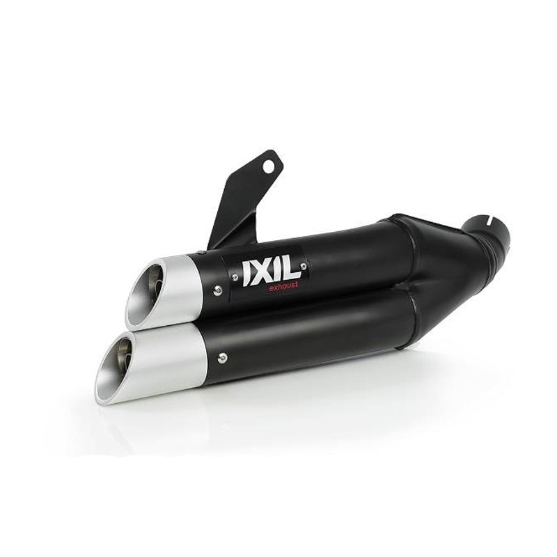 Silenciador Doble Full System Dual Hyperlow Black XL Yamaha MT-09 21-23 IXIL