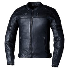 Chaqueta RST Hillberry2 cuero CE hombre - Negro