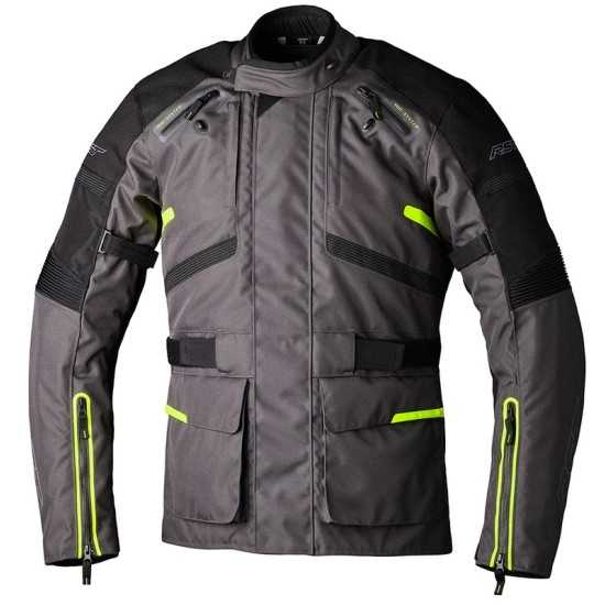 Chaqueta textil RST Endurance CE hombre - Grafito / Amarillo Flúor Chaqueta textil RST Endurance CE hombre - Grafito / Amarillo Flúor