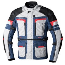 Chaqueta textil RST Pro Series Adventure-X CE hombre - Plata / Azul / Rojo