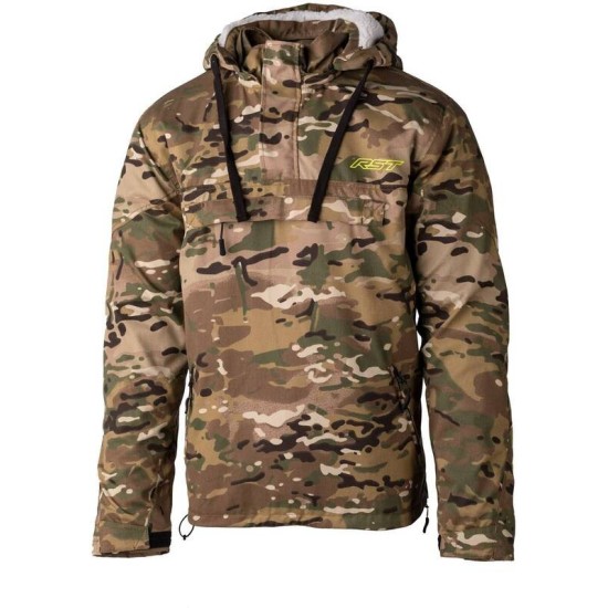 Sudadera con capucha reforzada con aramida RST Loadout CE hombre - Caqui Camo