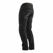 Pantalón Textil Reforzado Con Aramida Rst Tech Pro Ce Hombre (Pernera Corta) - Denim Negro