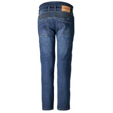 Pantalón Textil Reforzado Con Aramida Rst Tech Pro Ce Hombre (Pernera Corta) - Denim Azul