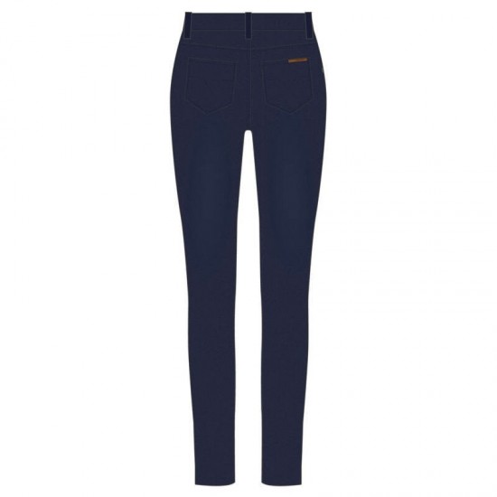 Pantalón Textil Reforzado Con Aramida Rst Tapered-Fit Ce Mujer - Azul