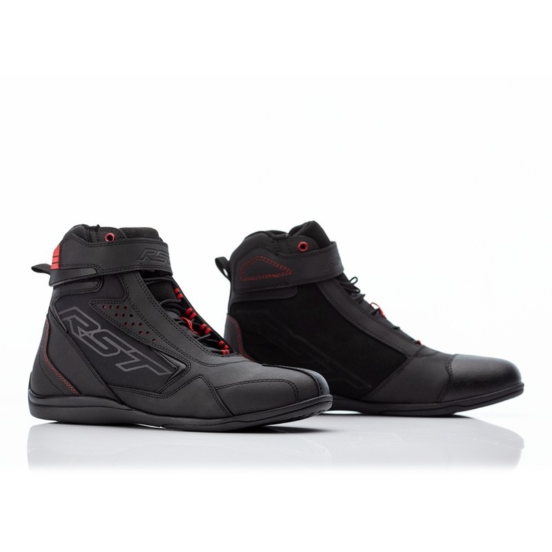 Botas Rst Frontier Negro/Rojo