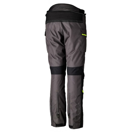 Pantalón Textil Rst Endurance Ce Hombre - Grafito / Amarillo Flúor