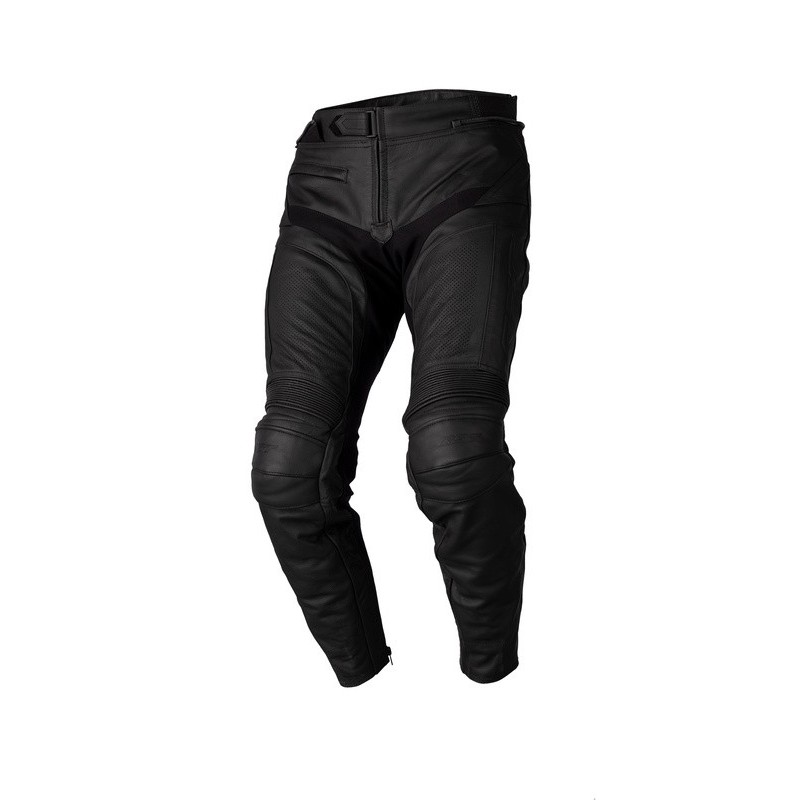 Pantalón De Piel (Hombre) Rst S-1 Ce Ll Negro