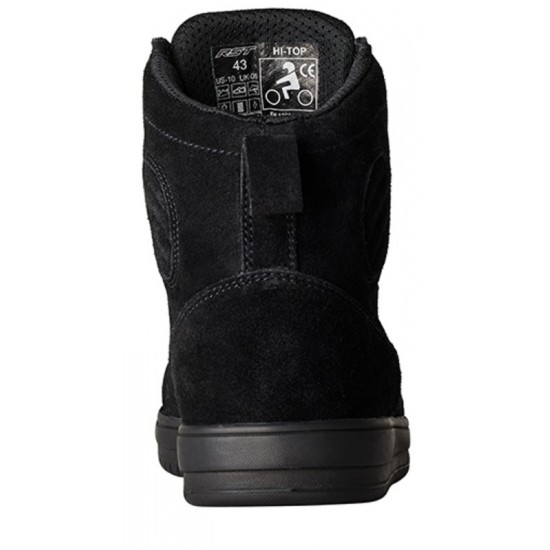 Botas Rst Hi-Top Moto Ce Hombre - Negro