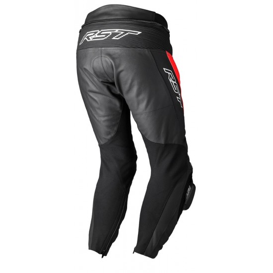 Pantalón De Cuero Rst Tractech Evo 5 Ce Hombre - Rojo / Negro / Blanco