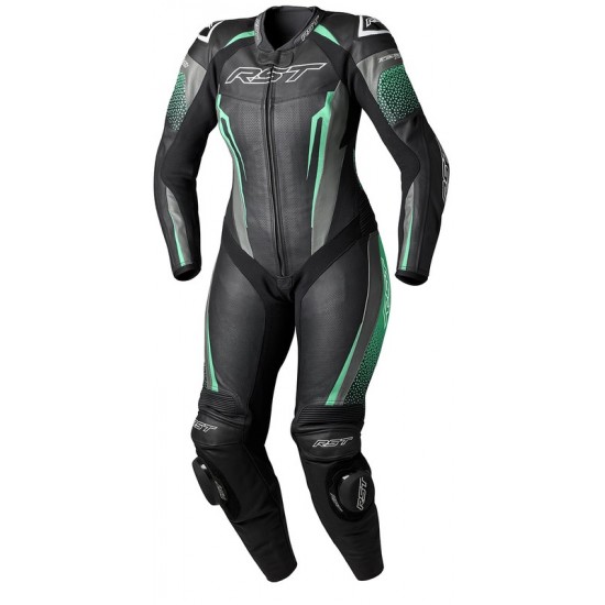 Mono De Piel Rst Tractech Evo 5 Ce Mujer - Negro / Aqua / Gris