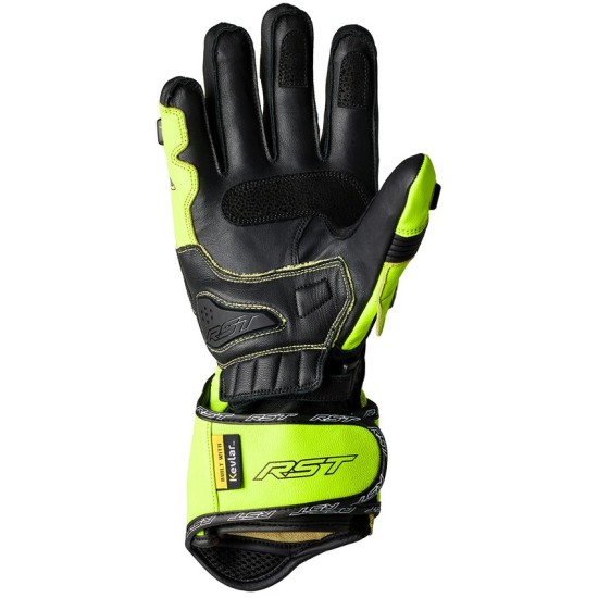 Guantes RST Tractech Evo 4 - Amarillo Flúor / Negro