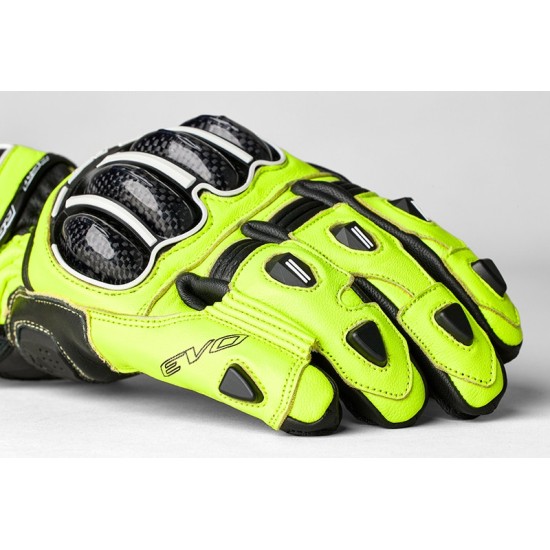 Guantes RST Tractech Evo 4 - Amarillo Flúor / Negro