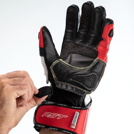 Guantes RST Tractech Evo 4 - Rojo / Blanco / Negro