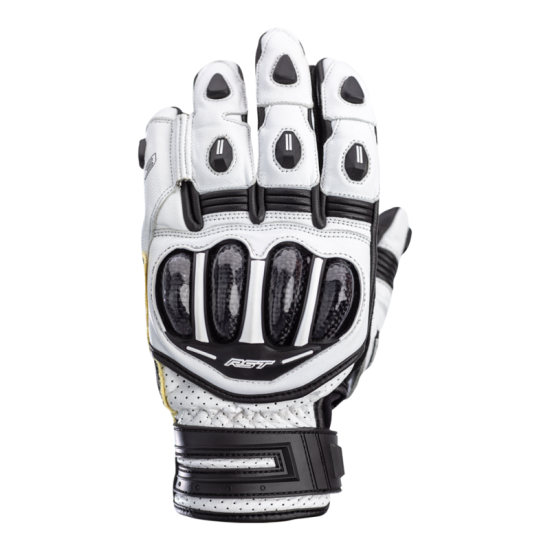 Guantes Cortos RST Tractech Evo 4 - Blanco / Negro