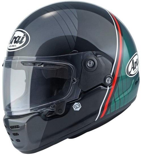 Casco ARAI CONCEPT-XE Temu - verde