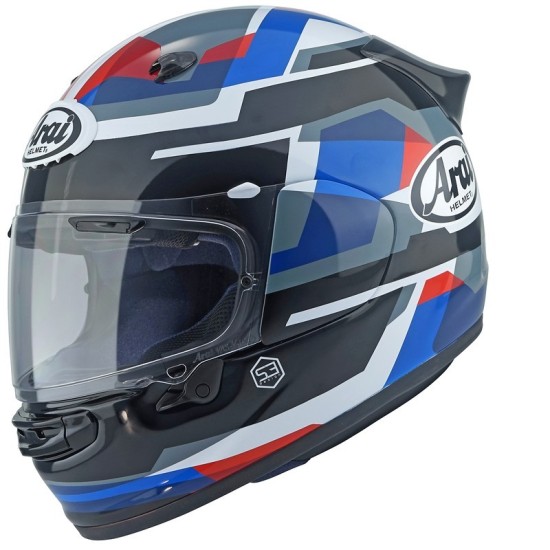 Casco ARAI QUANTIC Abstract azul