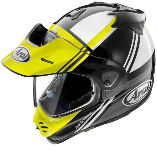 Casco ARAI TOUR-X5 Cosmic Amarillo flúor