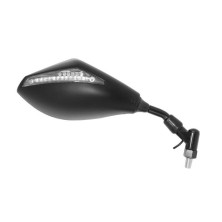 Retrovisor universal con intermitente Led derecho
