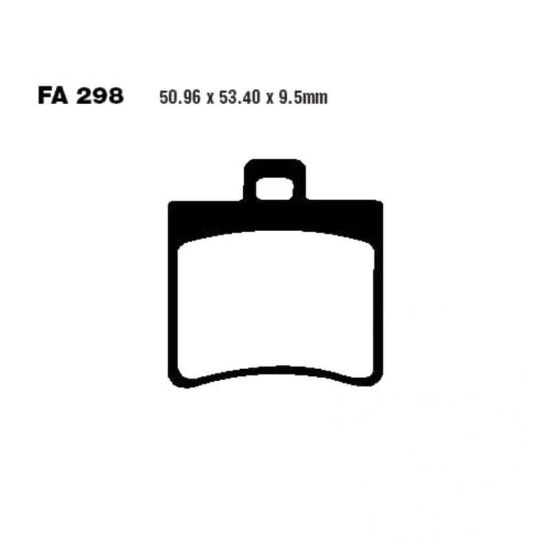 Pastillas traseras Aprilia Rs 125 Carbono EBC