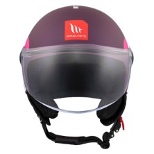 Casco Jet MT OF501B Street S Inboard C8 Rosa Mate