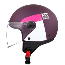 Casco Jet MT OF501B Street S Inboard C8 Rosa Mate