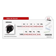 Casco integral Unik Vesta Gris mate