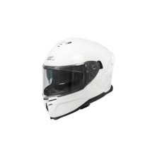 Casco integral Unik+gafa solar hole blanco