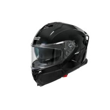 Casco integral Unik+gafa solar hole negro