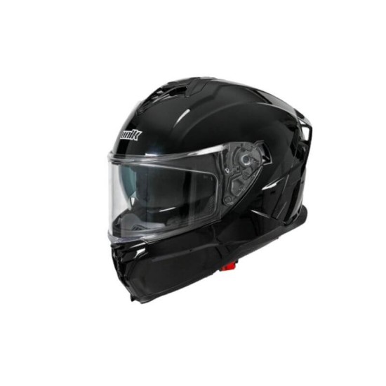 Casco integral Unik+gafa solar hole negro